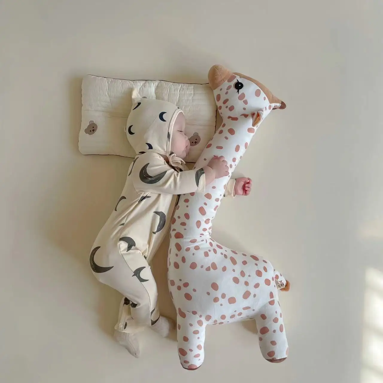 White Giraffe Stuffed Animal | Simulation Giraffe Soft Plush Toys -2