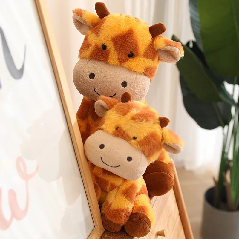 Small Giraffe Stuffed Animal ｜ Cartoon Giraffe  Plush Toy -5