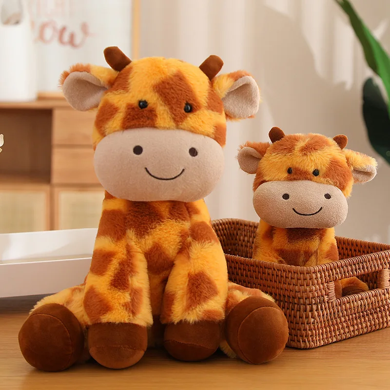 Small Giraffe Stuffed Animal ｜ Cartoon Giraffe  Plush Toy -1