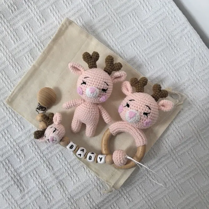 Safe stuffed dolls for newborns