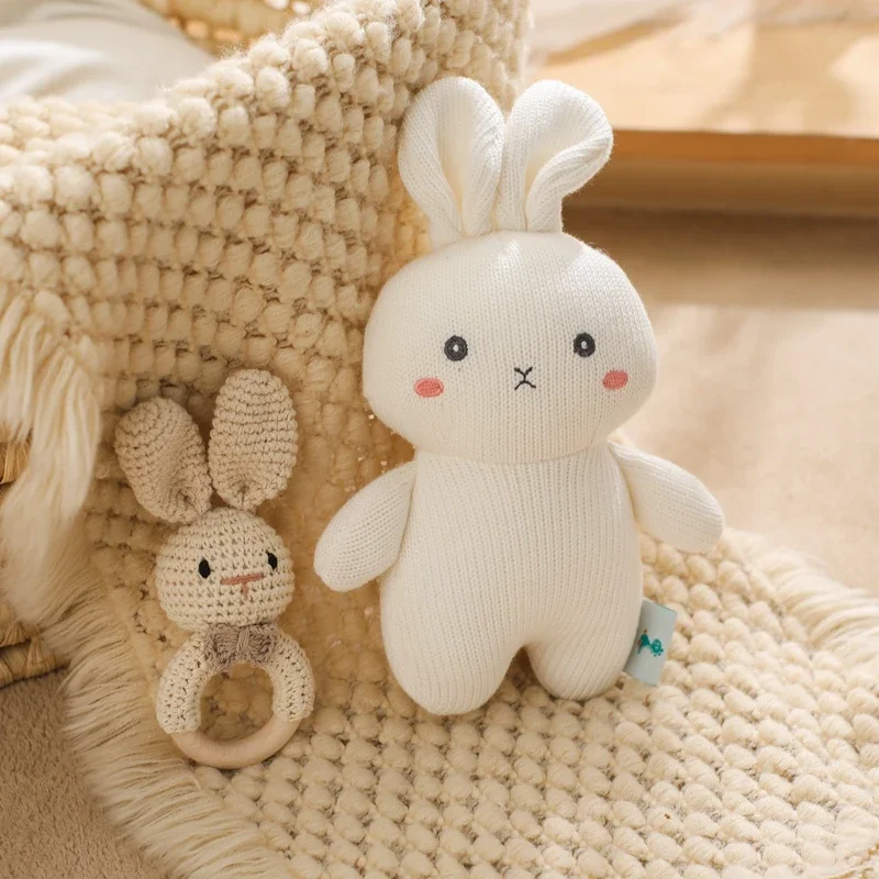 Unique crochet wool doll for infants