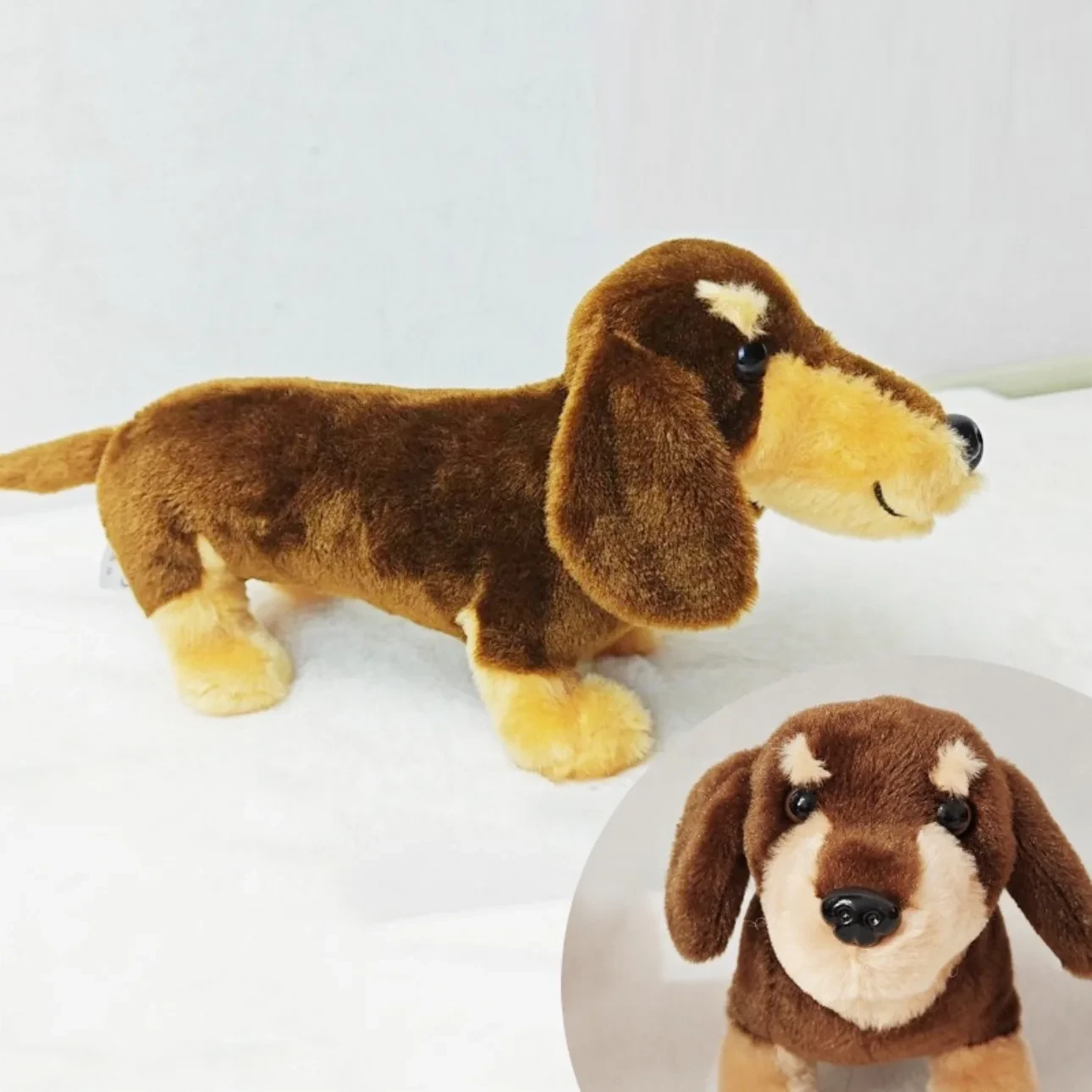 25cm cute stuffed sausage dog