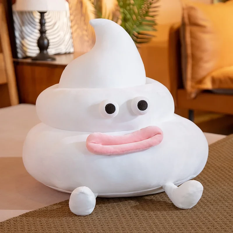 25cm stuffed poop pillow