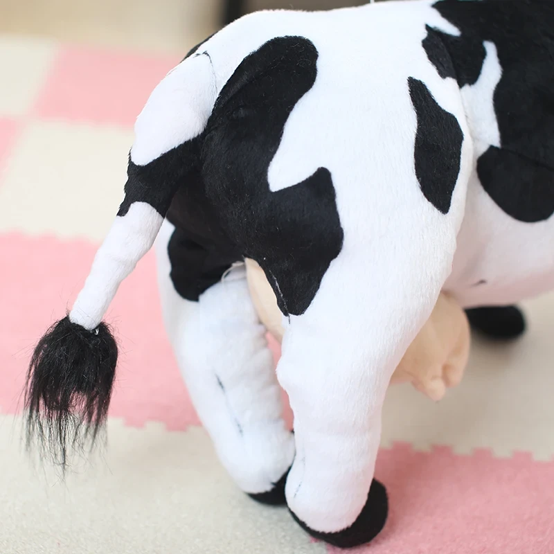 70cm plush cow for playtime