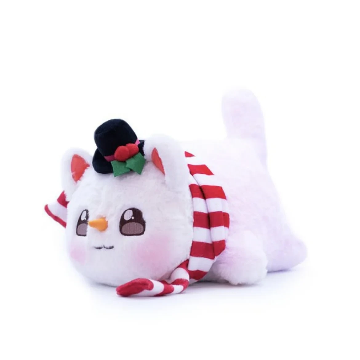 Adorable cat plush gift for Christmas