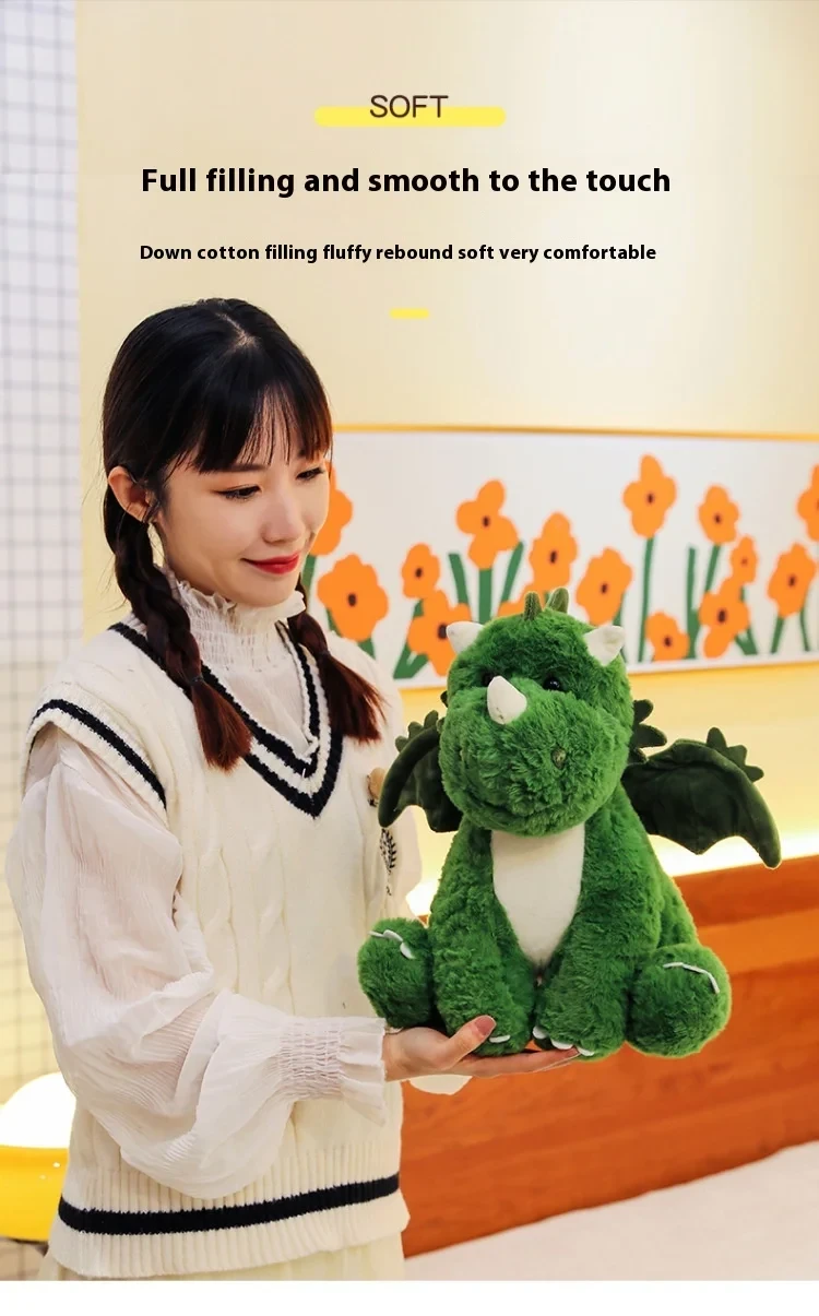 Adorable dinosaur plushie