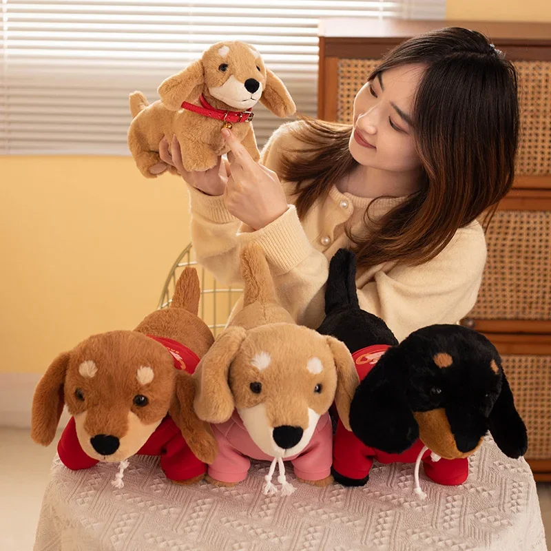 Adorable kawaii simulation dog plush