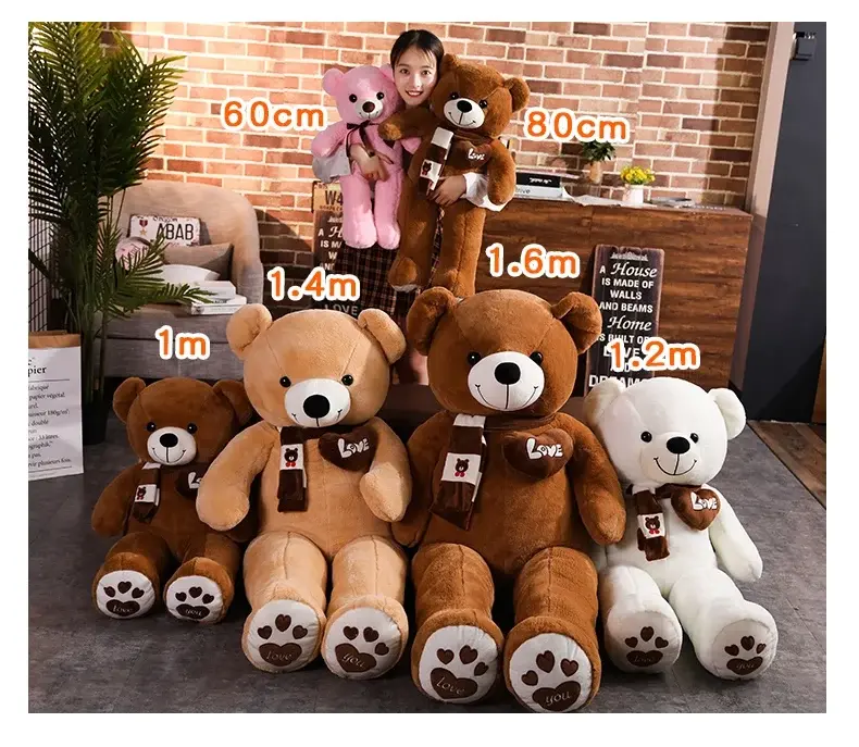 Adorable teddy bear plush for collection