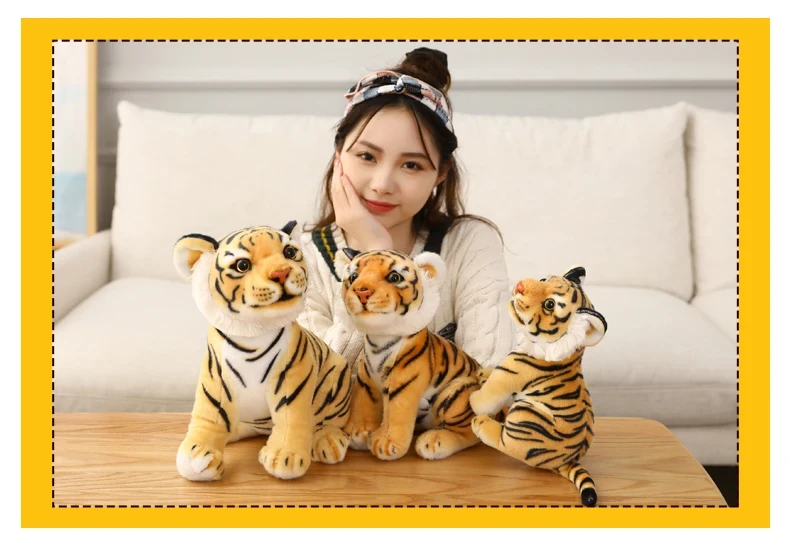 Adorable tiger plush for birthday gifts