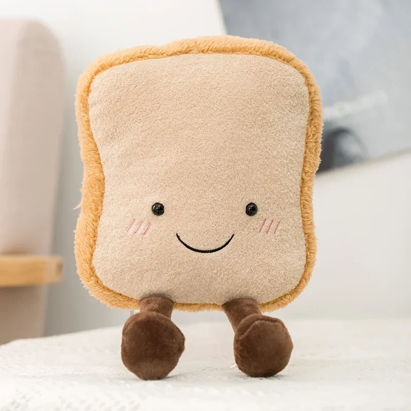 Bread Shaped Plushies in Various Sizes