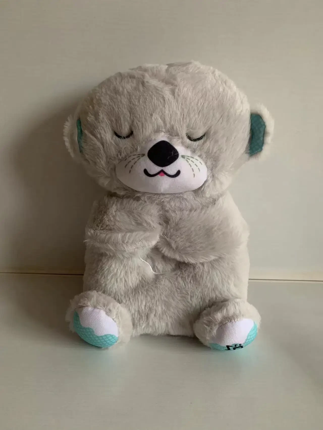 Breathable plush toy for infants