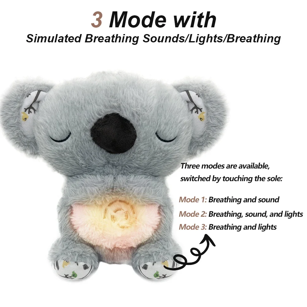 Breathing plush toy for babies 1