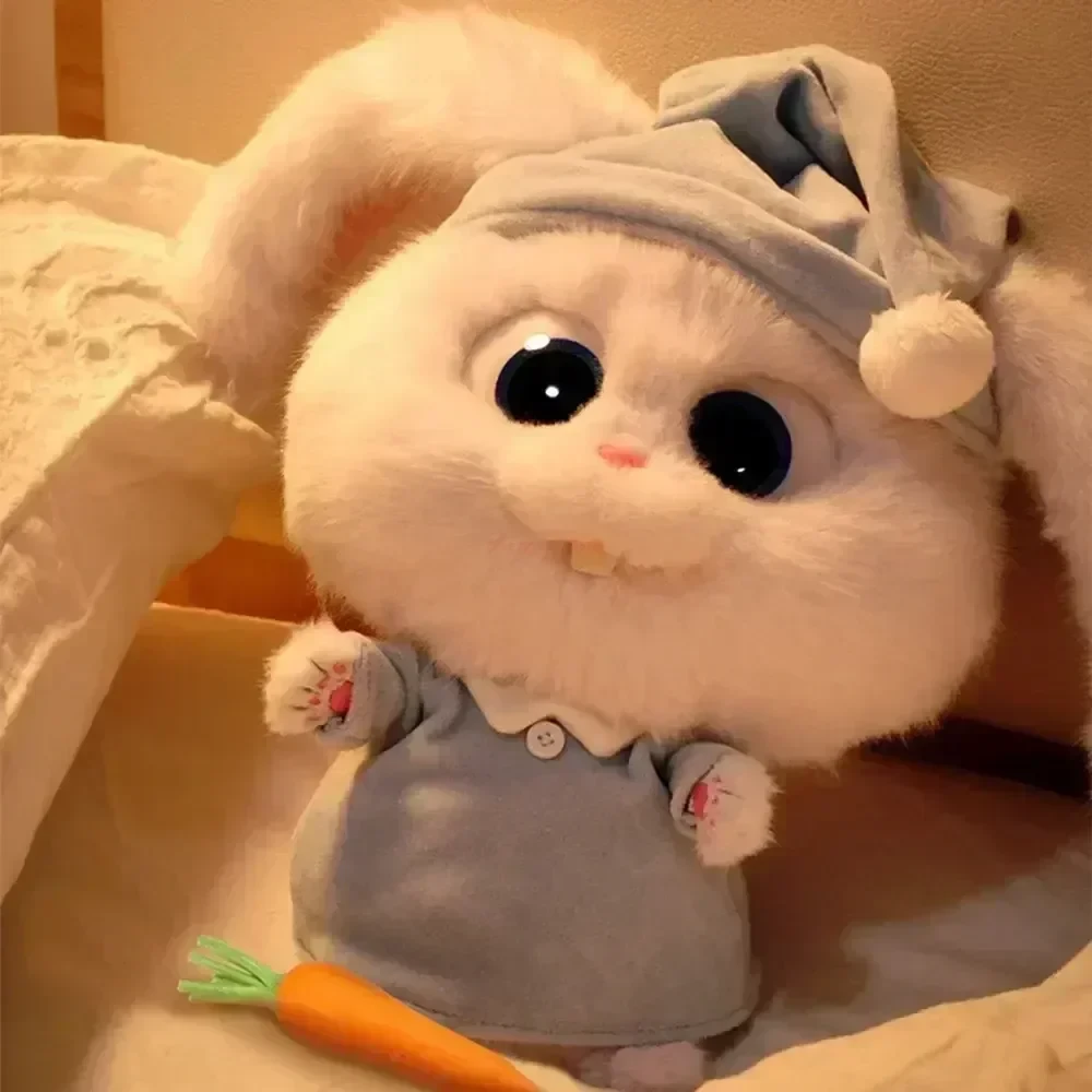 CE and FCC certified stuffed rabbit doll