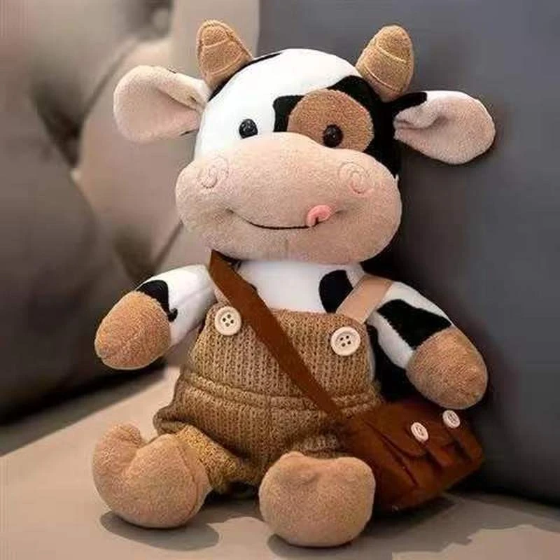 Cartoon milk cow plush toy