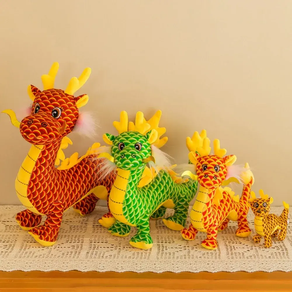 Chinese dragon pendant plush toy