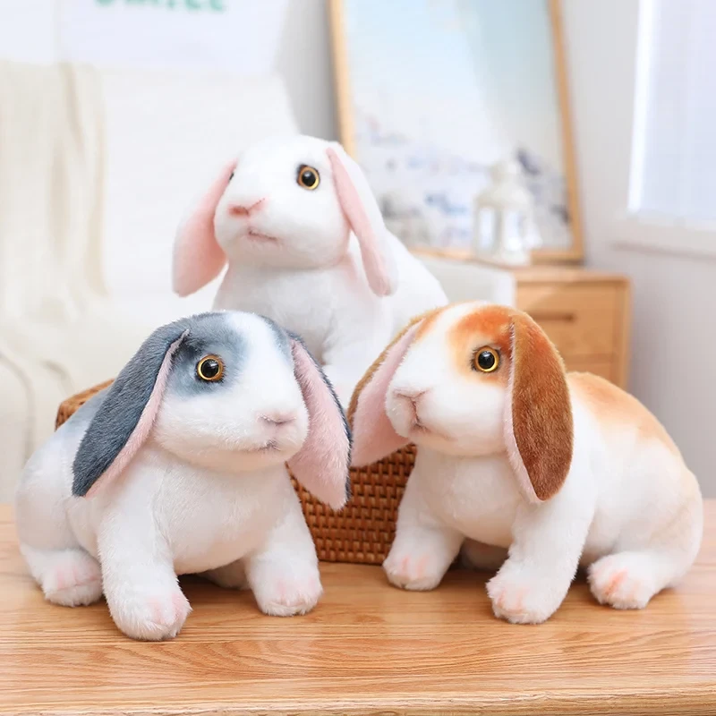 Collectible bunny plushie