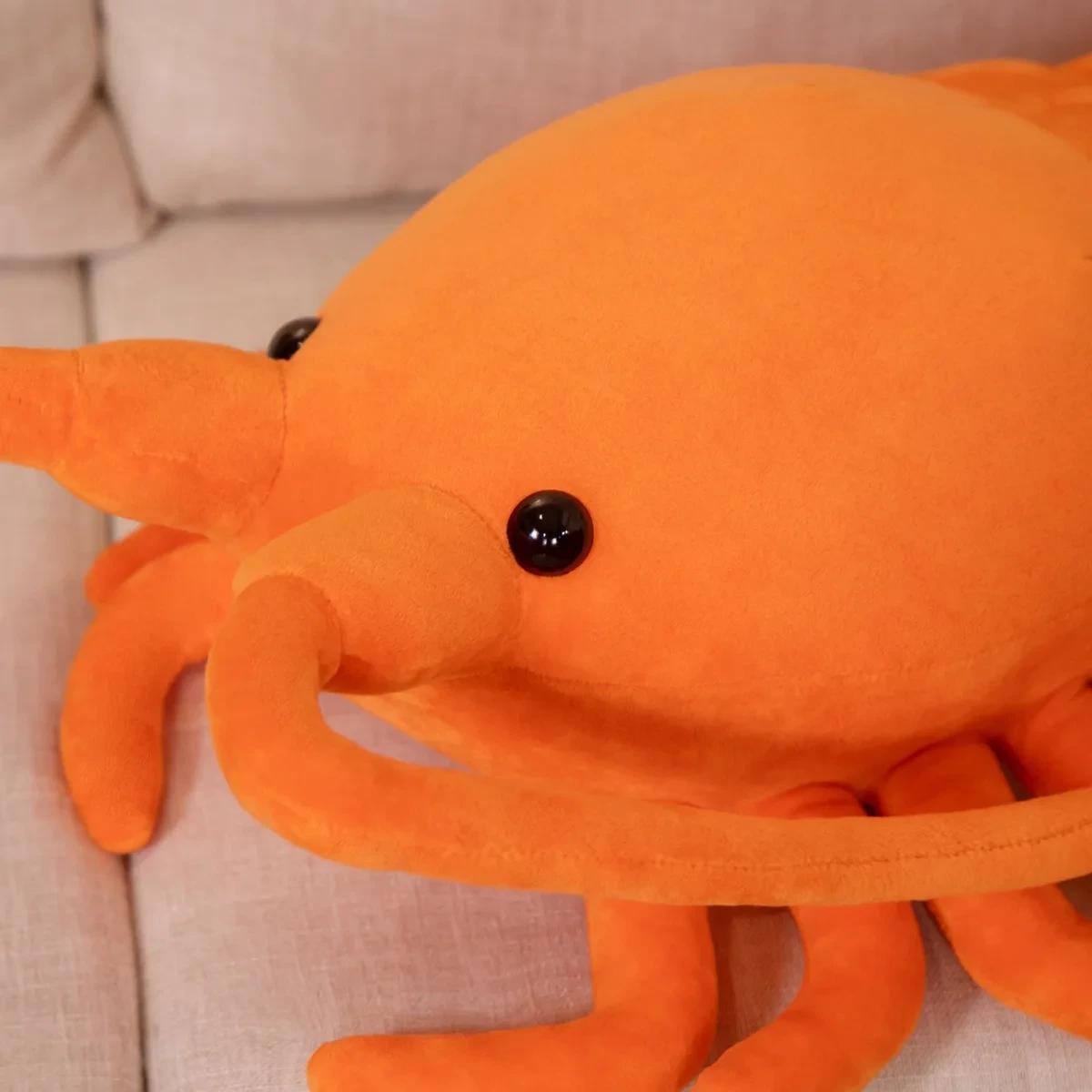 Comforting Red Lobster Cushion