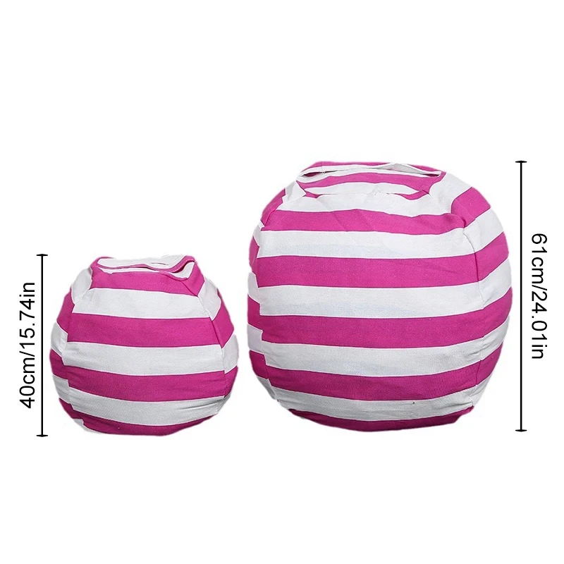 Convenient and stylish toy storage beanbag