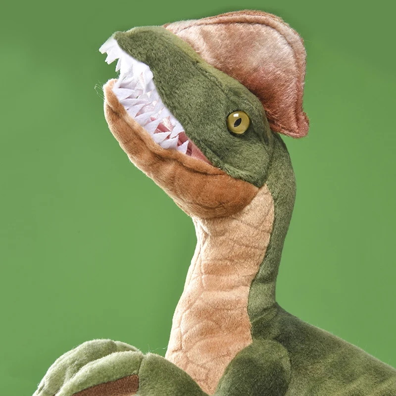 Cuddly Dilophosaurus stuffed animal gift