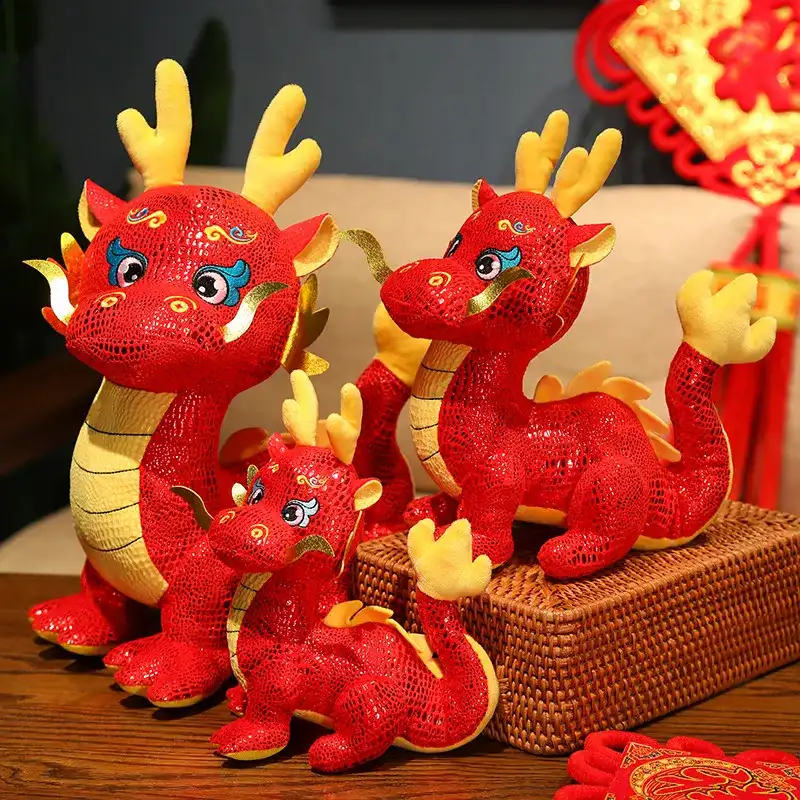 Cuddly dragon doll for gifts