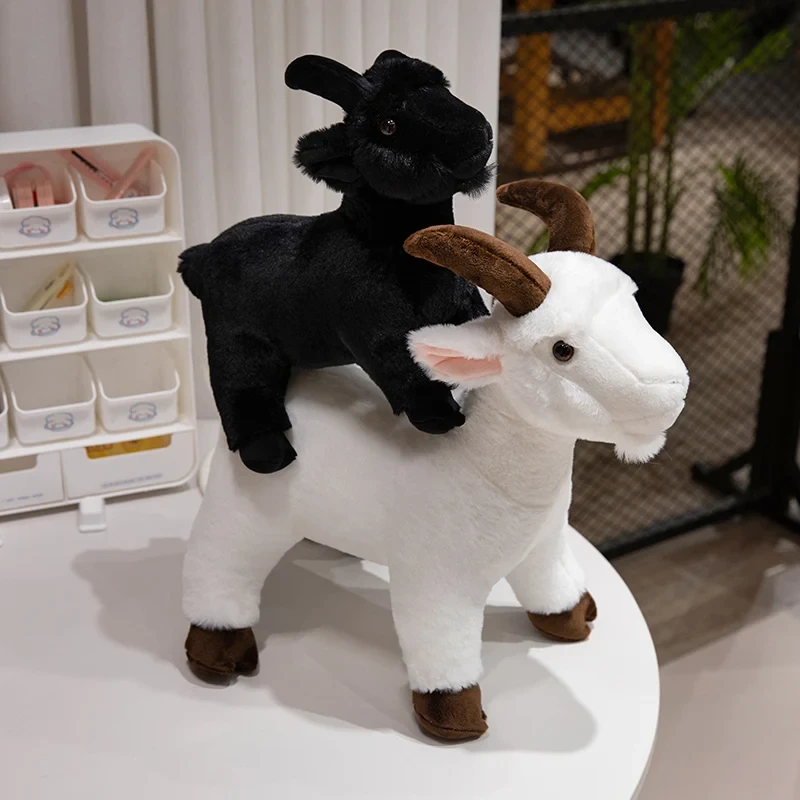 Cuddly goat plush for Halloween gifts