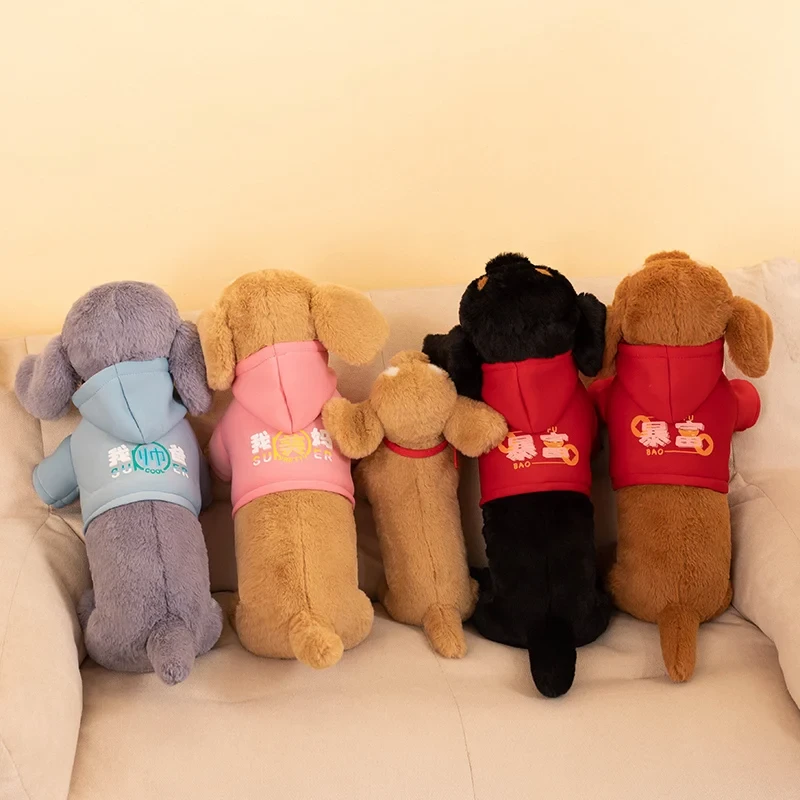 Cuddly pet puppy soft toy for home