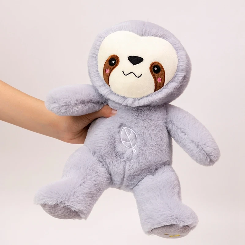 Cuddly sloth plush for newborns