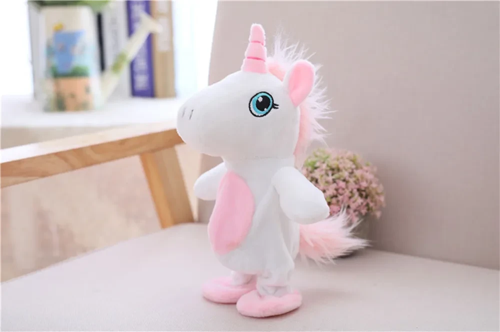 Cuddly unicorn toys for imaginative play