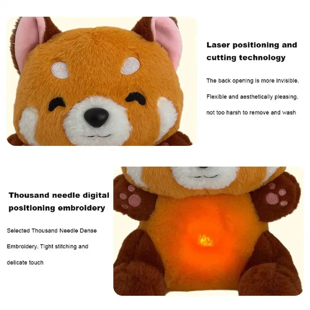 Customizable calming modes plush toy