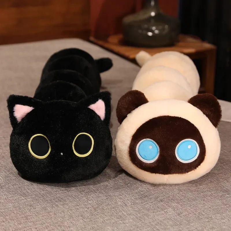 Cute caterpillar cat plush pillow 1