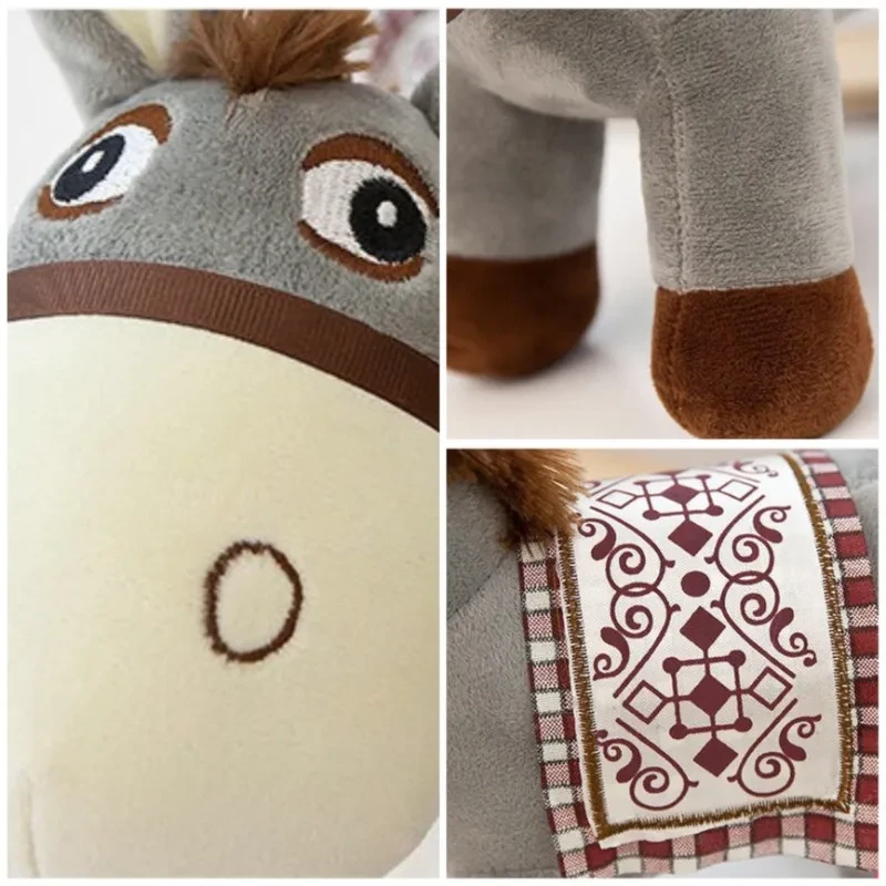 Cute donkey plush toy for kids