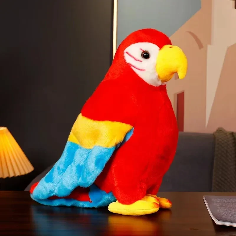 Cute parrot doll for playtime