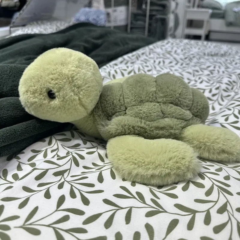 Cute sea turtle stuffed animal keyring