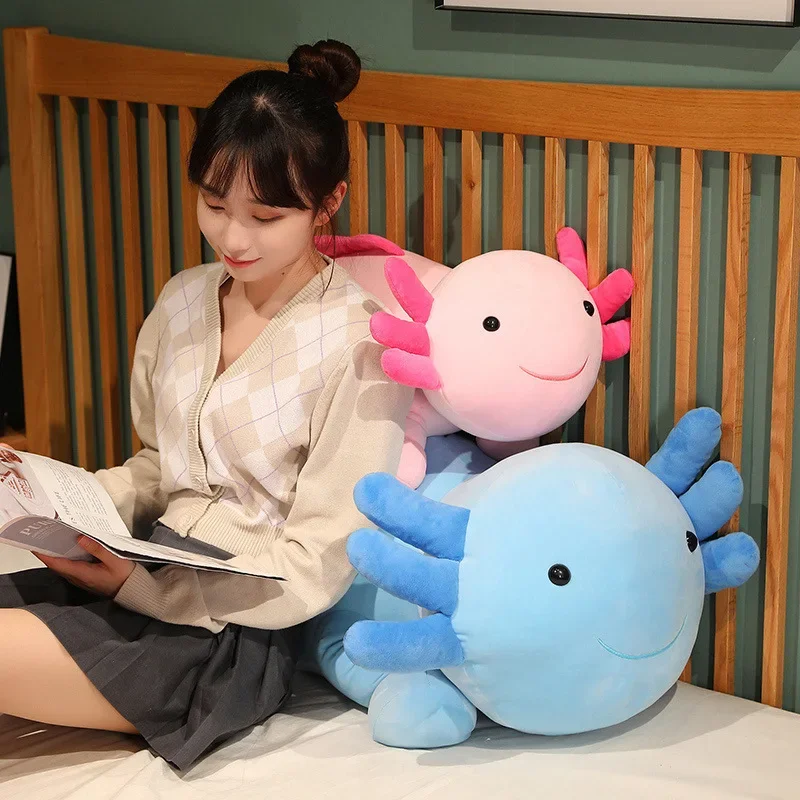 Decorative axolotl plush doll