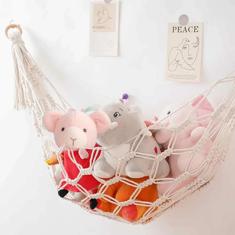 Decorative storage for plush toys