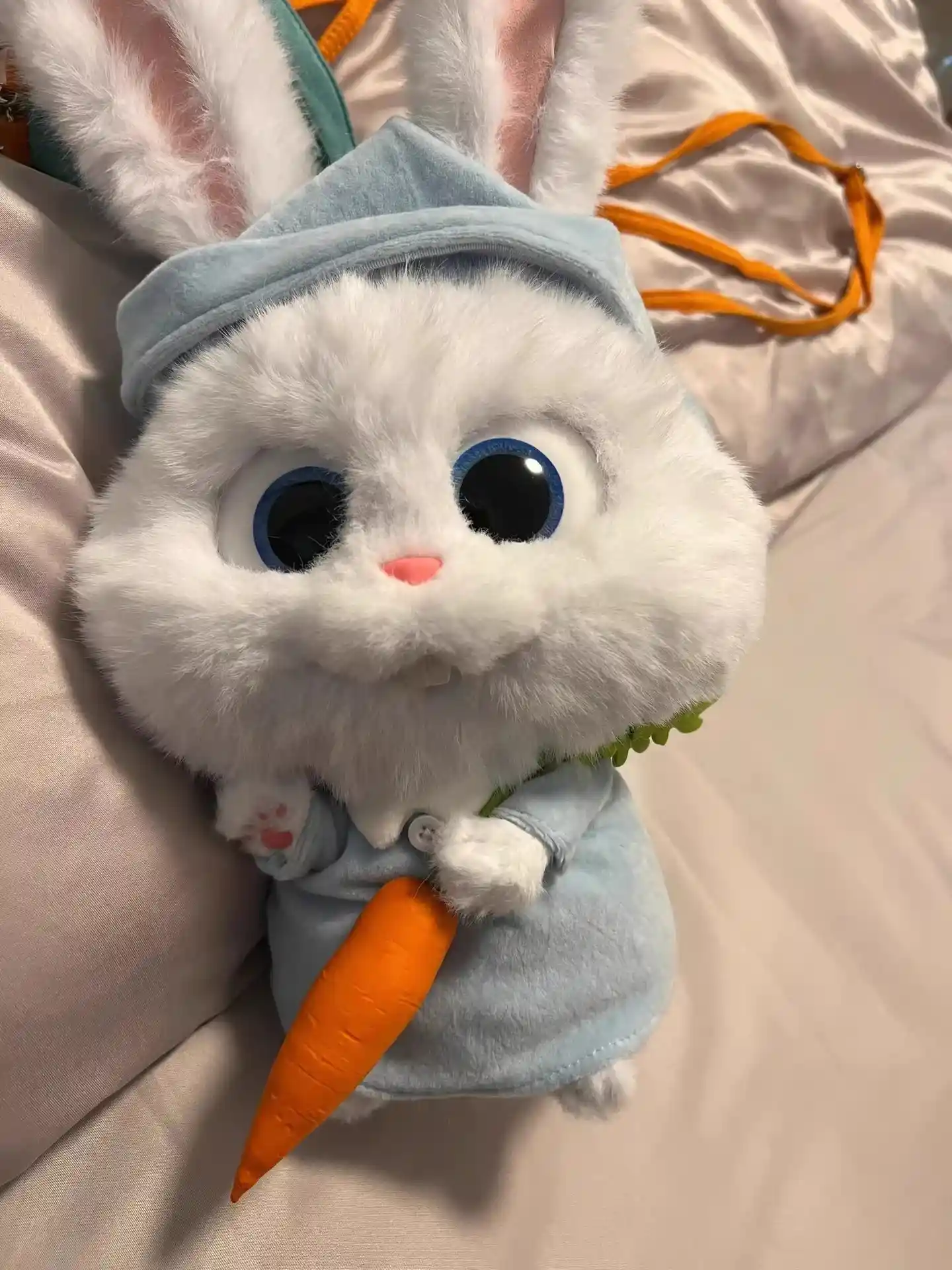 Snowball rabbit doll deals