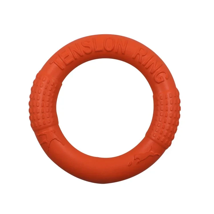 Dog training ring puller toy