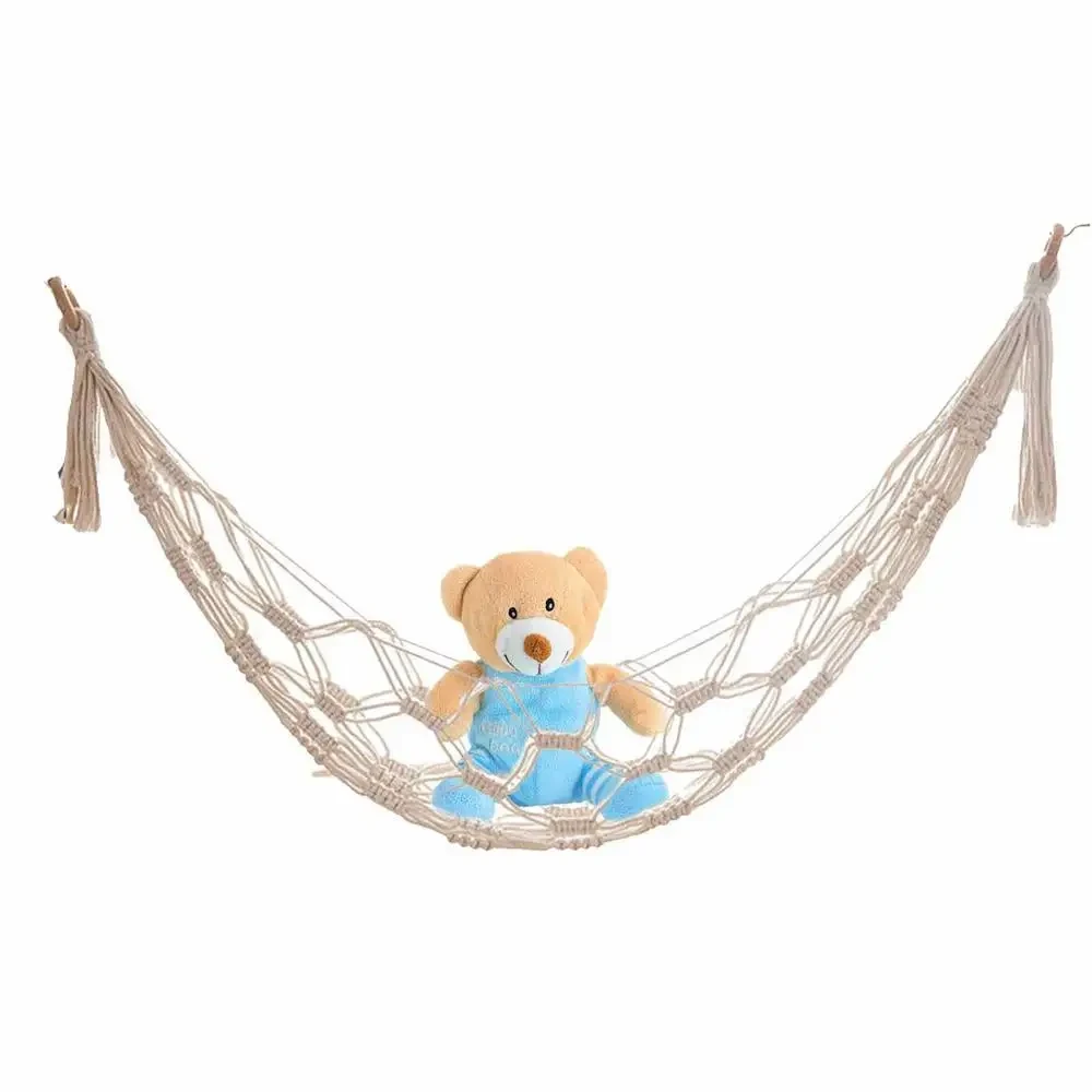 Durable Boho stuffed animal hammock