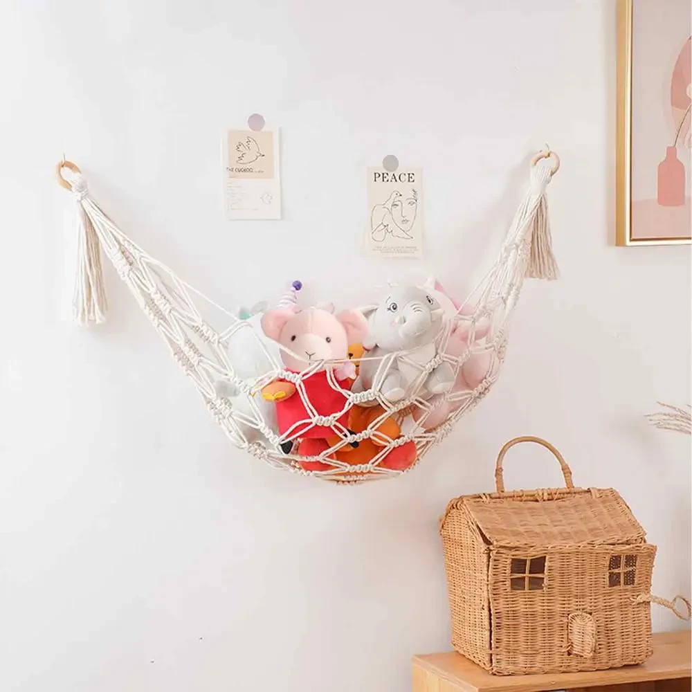 Durable cotton rope toy net