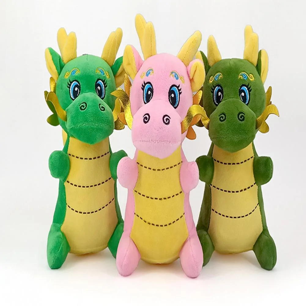 Embroidered Plush Dragon Decoration