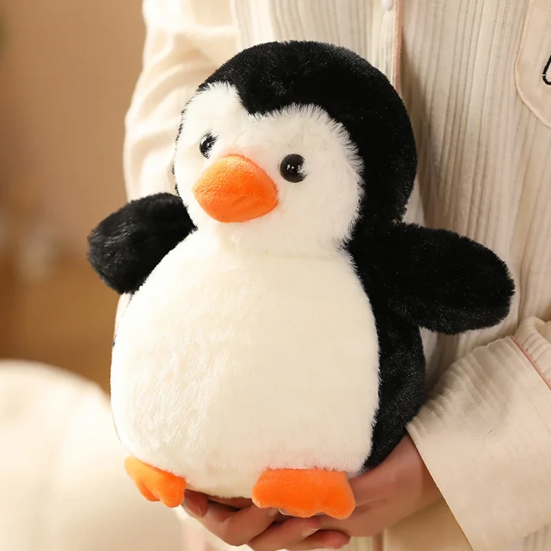 Fat penguin stuffed toy