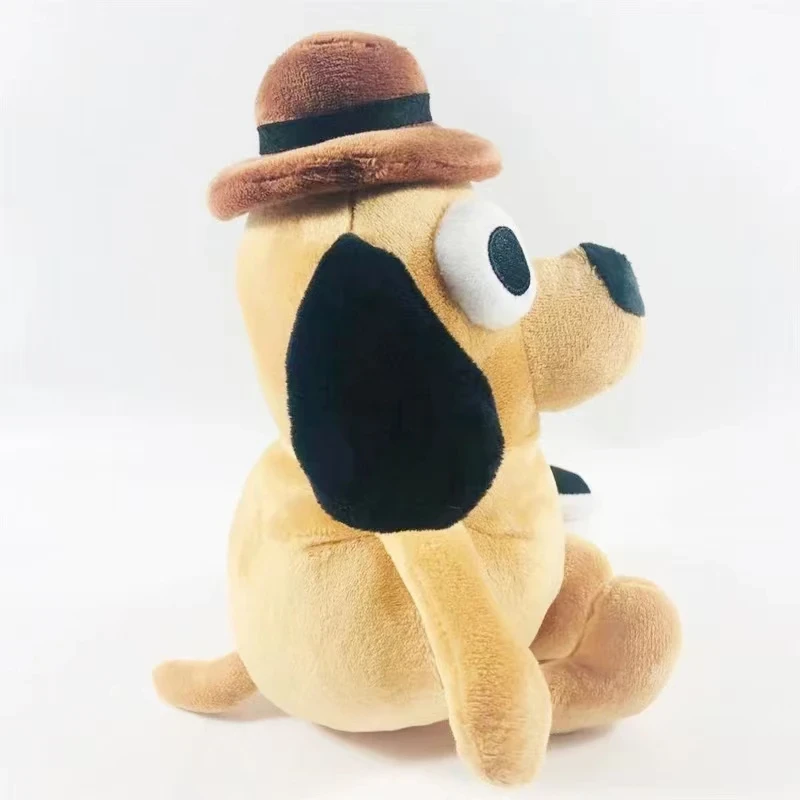 Flame Coffee Dog Plush Toy