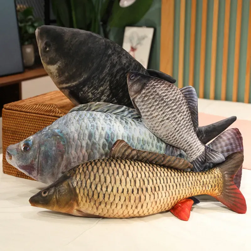 Funny plush fish toy for kids