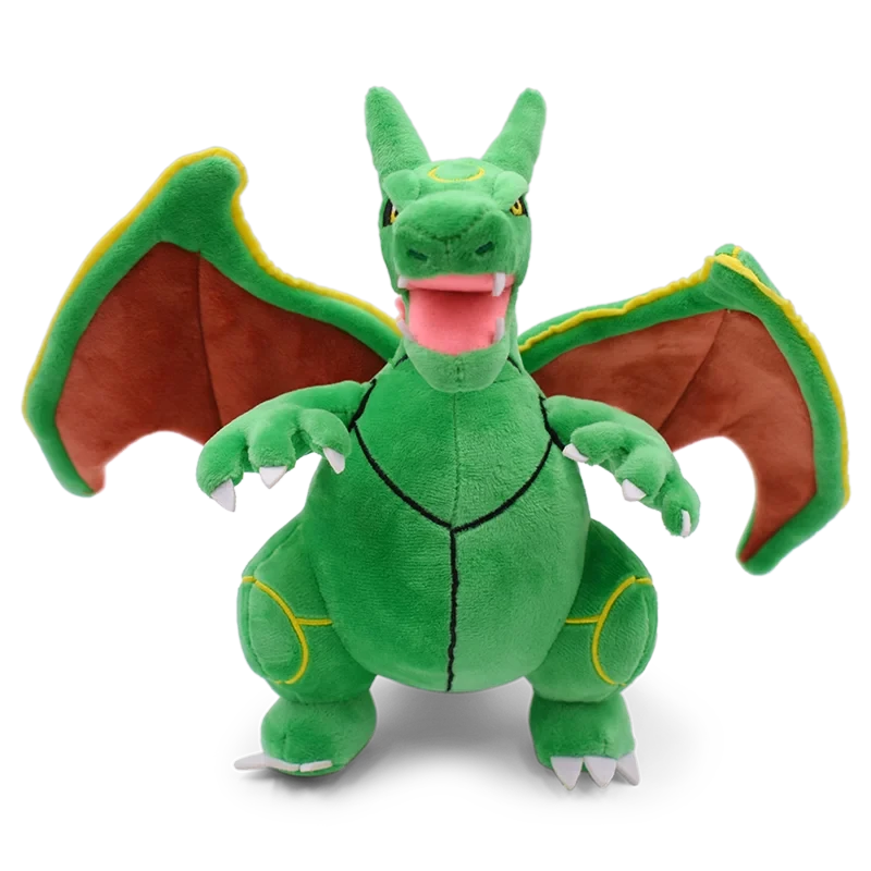 Fusion Charizard and Rayquaza stuffed animal