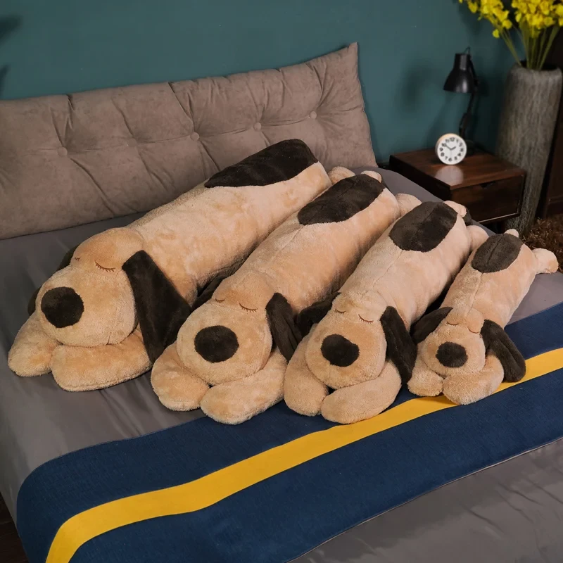 Giant plush dog toy for kids