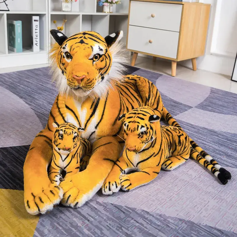 Giant plush tiger for kids