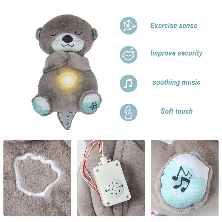 High quality breathing bear toy