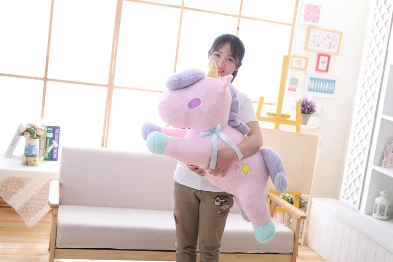 High quality cotton stuffed unicorn 1