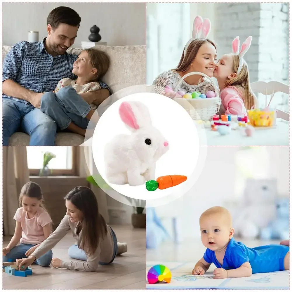 Hopping rabbit electronic toy for kids