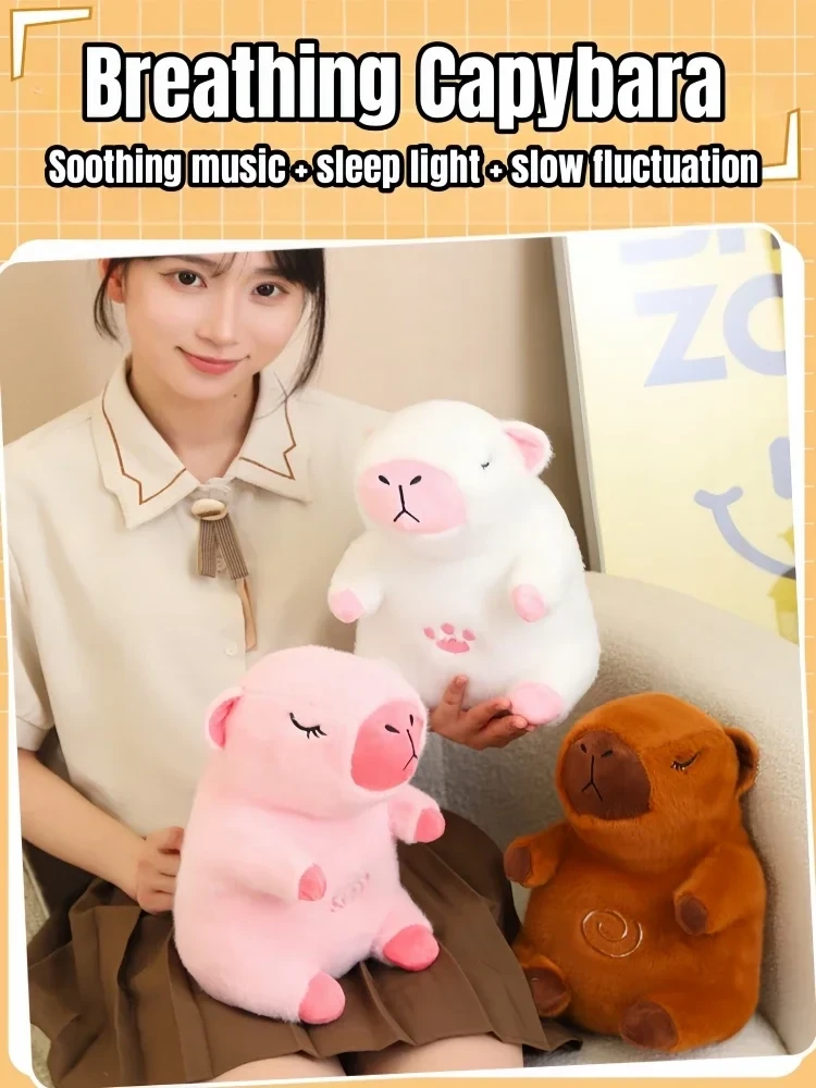 Interactive Capybara Plush Toy